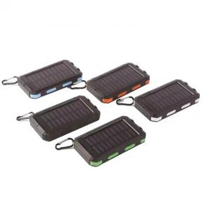 Waterproof 20000mAh IP67 Mobile Power Bank Solar Charger With Compass And LED light